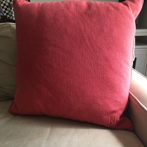 Ralph Lauren pink accent pillow